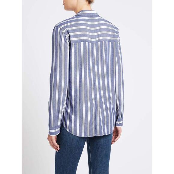 Rails Sydney Arctic Stripe Button Down Size Small New with Tags - Picture 4 of 8